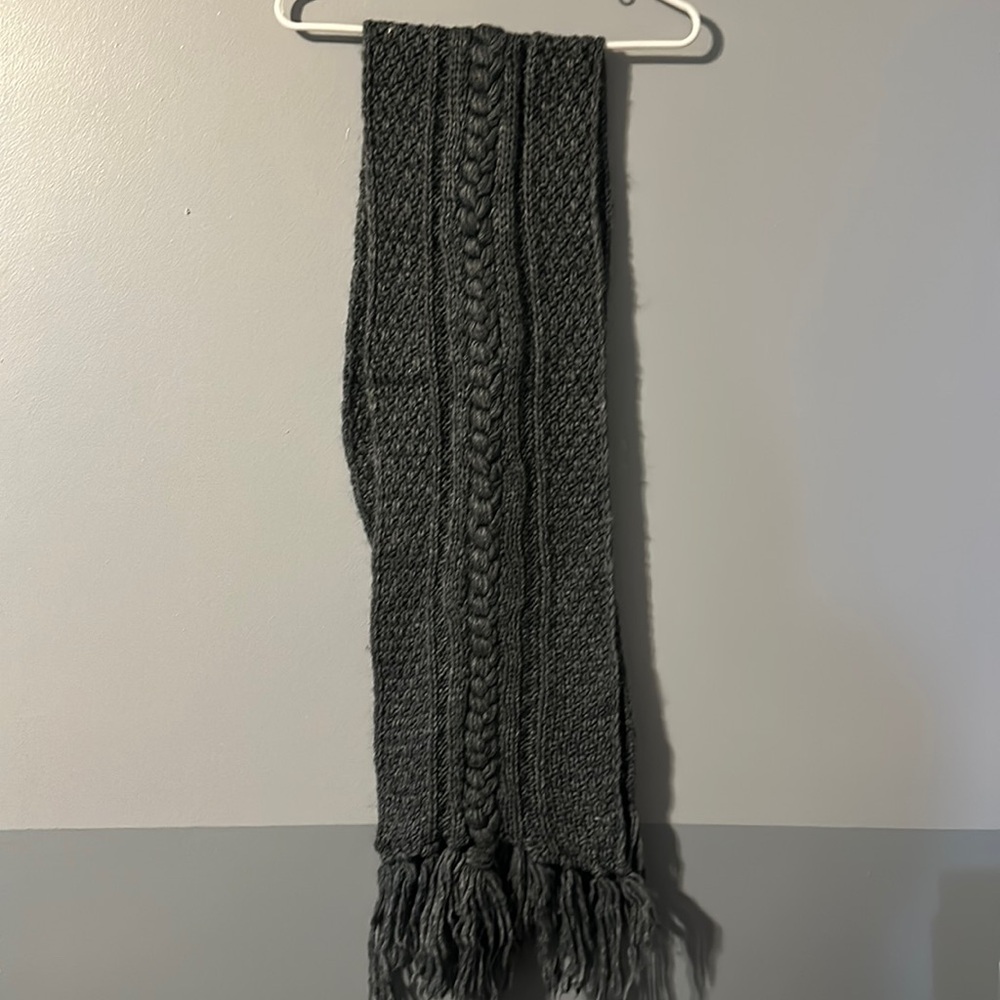 Charming Charlie Dark Gray Scarf